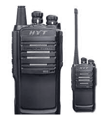 HYT TC508 Radio Analógico de Dos Vías VHF 136-174 MHz 1650mAh BL1719 Not Sure Euro Standard PS1018 1A CH10L19 Charger,Strap,Belt Clip,Documentation Kit