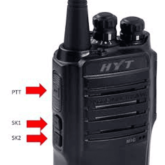 HYT TC508 VHF 136-174 MHz 16CH Analógico 5W Radio capaz para cualquier tarea y ayudar en su negocio