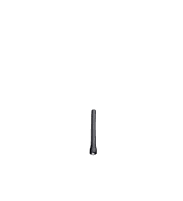 Hytera AN0435H14 ﻿UHF stubby Antenna for covert radio, SMA-male 9cm 400-470MHz/1575MHz (RoHS)