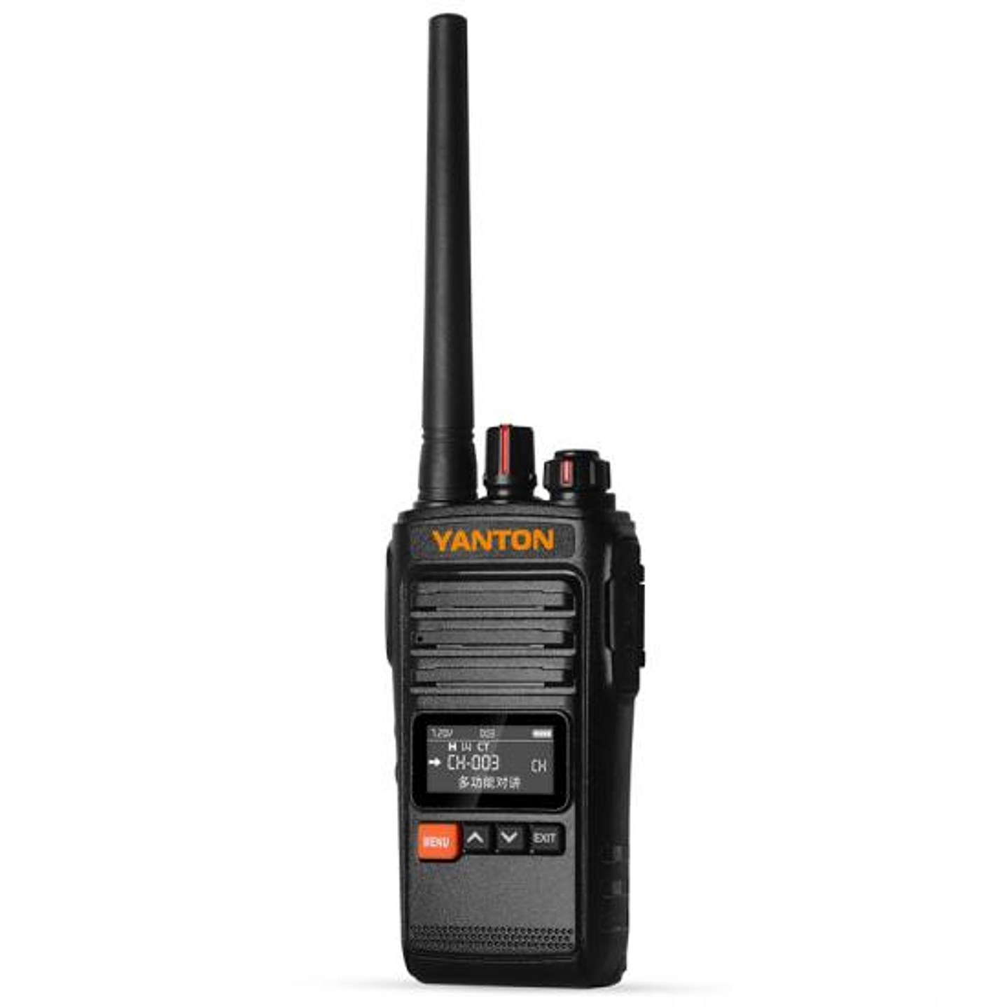 Yanton T-380 VHF 136-174 MHz 16CH Análogo 5W Radio FM portátil inalámbrica Bluetooth de 5 vatios 2