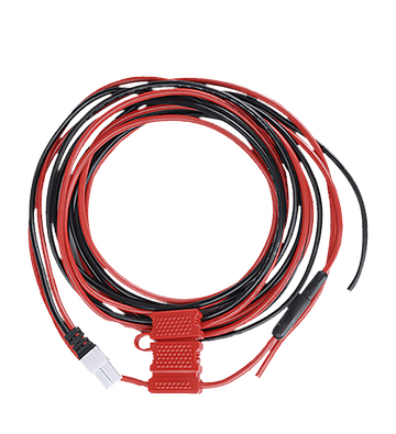Hytera PWC12 Cable de alimentación CC (5 m, 15 A) Cable de alimentación CC, 5 metros, 15 A, para radios móviles para MD785i MD625 MD615 HM785 MT680 Plus