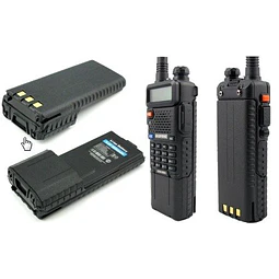 Baofeng UV-6R Ham Radio Handheld Two Way Radio 5W Portable Walkie Talkie for Adults FM Transceiver