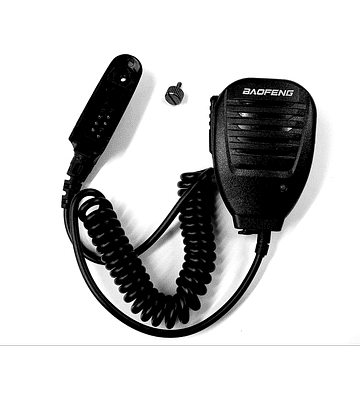 Micrófono parlante remoto Baofeng para equipos T-57 UV-9R Plus (para mercado chileno)
