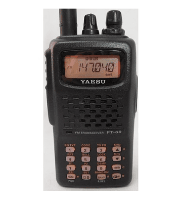Yaesu FT-60R Radio portátil de dos vías dual band VHF UHF 