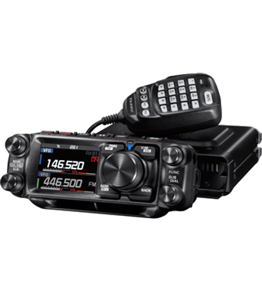Yaesu FTM-500DR móvil digital de banda dual de 50W C4FM/FM 144/430MHz comparte las funciones principales avanzadas y utiliza la última tecnología digital C4FM
