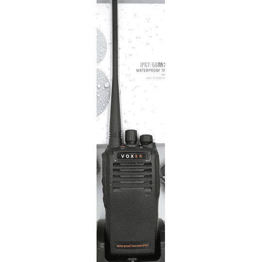 Wings IP67 UHF 400-480MHz 16CH Analogo 5W Radio Robusto Semi Profesional 