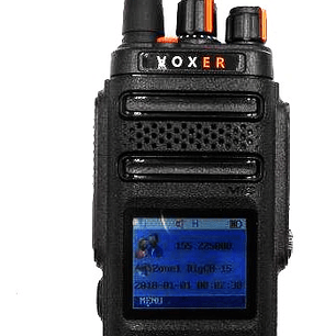 Yanton DM-860 VHF 136-174 Mhz 1024CH DMR 5W Radio bidireccional digital con pantalla con Man Down 