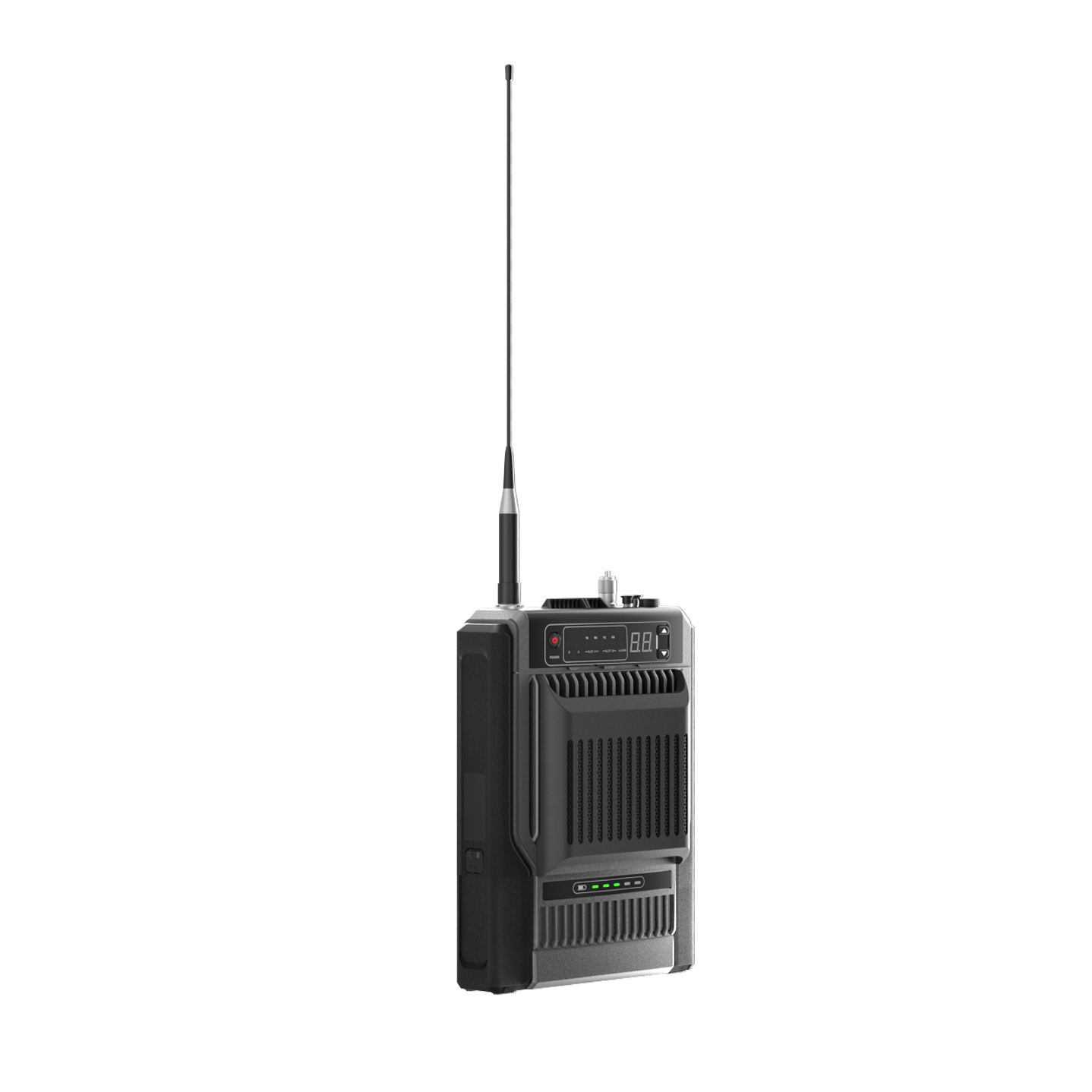 Hytera HR656C UHF1 400-470 Mhz 1024CH DMR Tier II y Analogico 10W Repetidor móvil completo Low Power con GPS, BT antena, duplexor, mochila de transporte 2