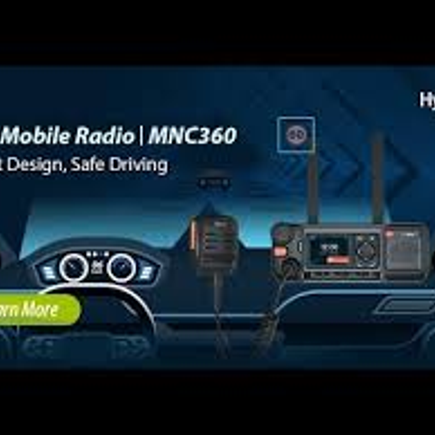 Hytera MNC360 - Radio Base Móvil PoC PTT over celular LTE Móvil | LTE | GPS 