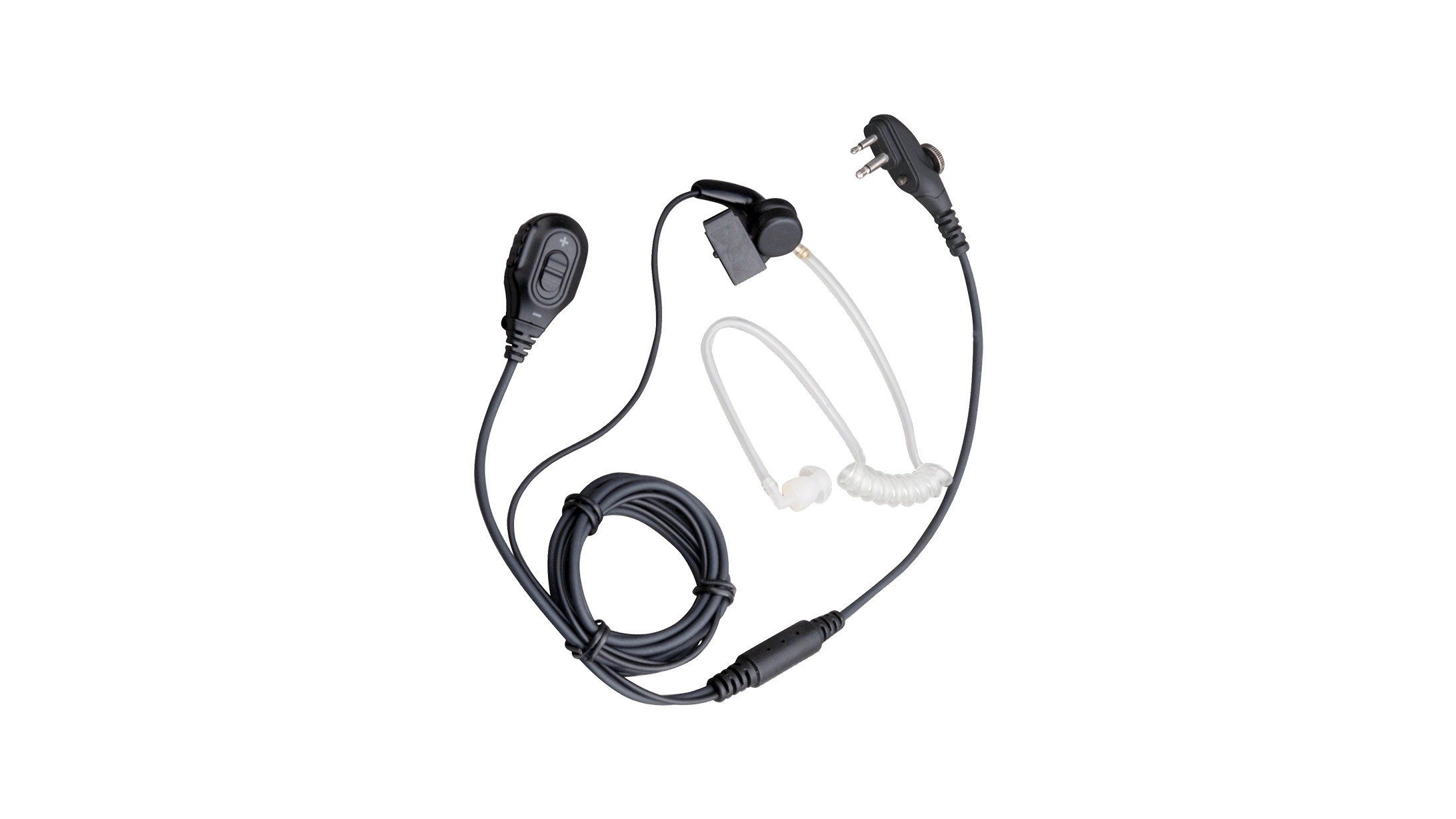 Earpiece For Motorola Radio Motorola - 2-Wire Surveillance Earpiece With  Combined Mic/PTT Motorola R7 Radio Accessories