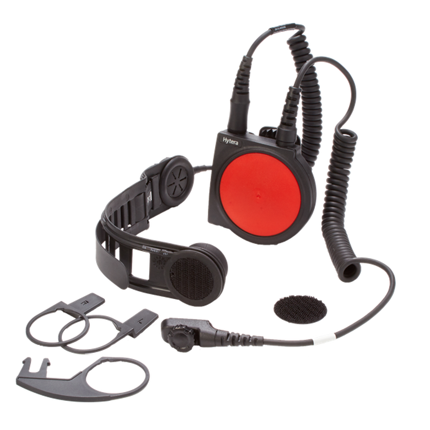 Hytera EBN09-P Auriculares de conducción ósea con botón PTT grande para HP606, HP686, HP706, HP786 Precio con iva incluido