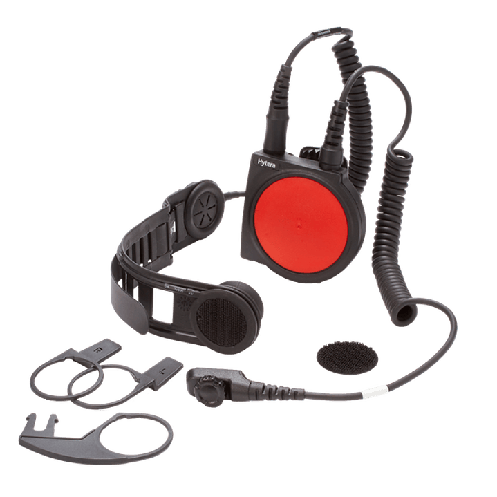 Hytera EBN09-P Auriculares de conducción ósea con botón PTT grande para HP606, HP686, HP706, HP786 Precio con iva incluido