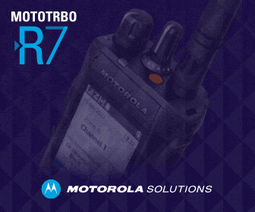 Motorola R7 MOTOTRBO™ Enable VHF 136-174MHz 1000CH DMR 5W Radio portátil digital original FKP Habilitado Display