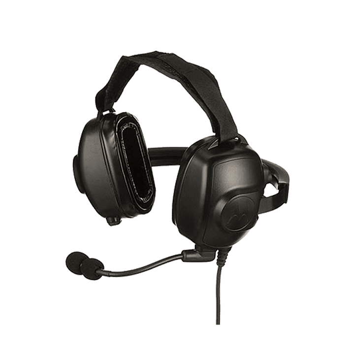 Motorola PMLN8085 Diadema de alto ruido para trabajo pesado con micrófono boom con cancelación de ruido (detrás de la cabeza) Precio con iva incluido