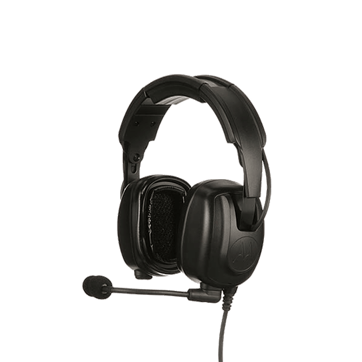 Motorola PMLN8086 Auricular para trabajo pesado con micrófono boom con cancelación de ruido (sobre la cabeza) Precio con iva incluido
