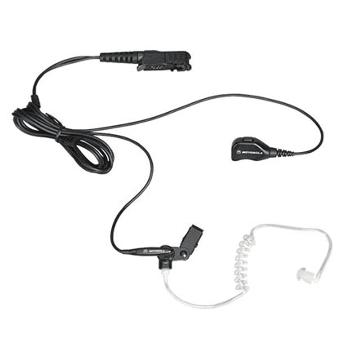 Motorola PMLN6530 Kit de vigilancia de 2 cables con tubo traslúcido. 2