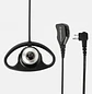 Motorola PMLN6535 Auricular tipo D con MIC/PTT en línea compatible EP350/EP350MX/EP450/DEP450/R2 Vertex Standard VX80 MagOne A8 X10d Precio con iva incluido - Miniatura 1