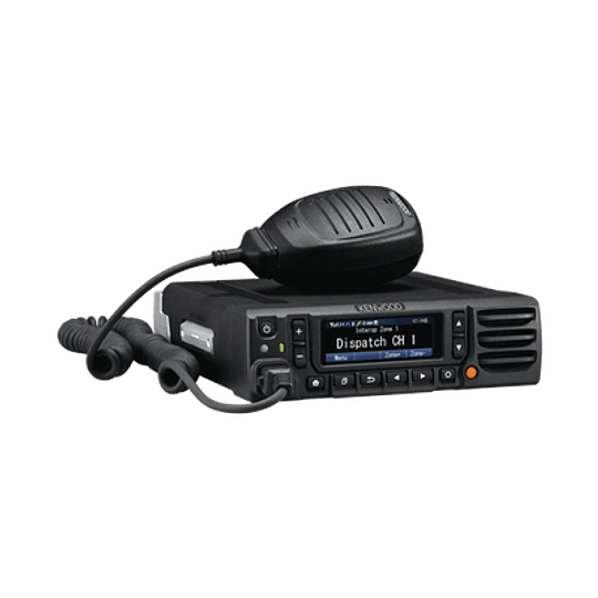 Kenwood NX-5700K VHF 136-174 MHz 1024CH NXDN-P25-DMR-Analógico 50W Radio móvil base digital Bluetooth, GPS, MicroSD