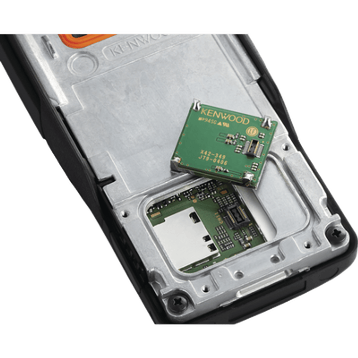 Kenwood NX-5300K3 UHF 450-520 MHz 1024CH NXDN-P25-DMR-Analógico P25 6W Radio Multiprotocolo portátil Bluetooth, GPS, MicroSD, con pantalla y teclado completo Precio con iva incluido 6