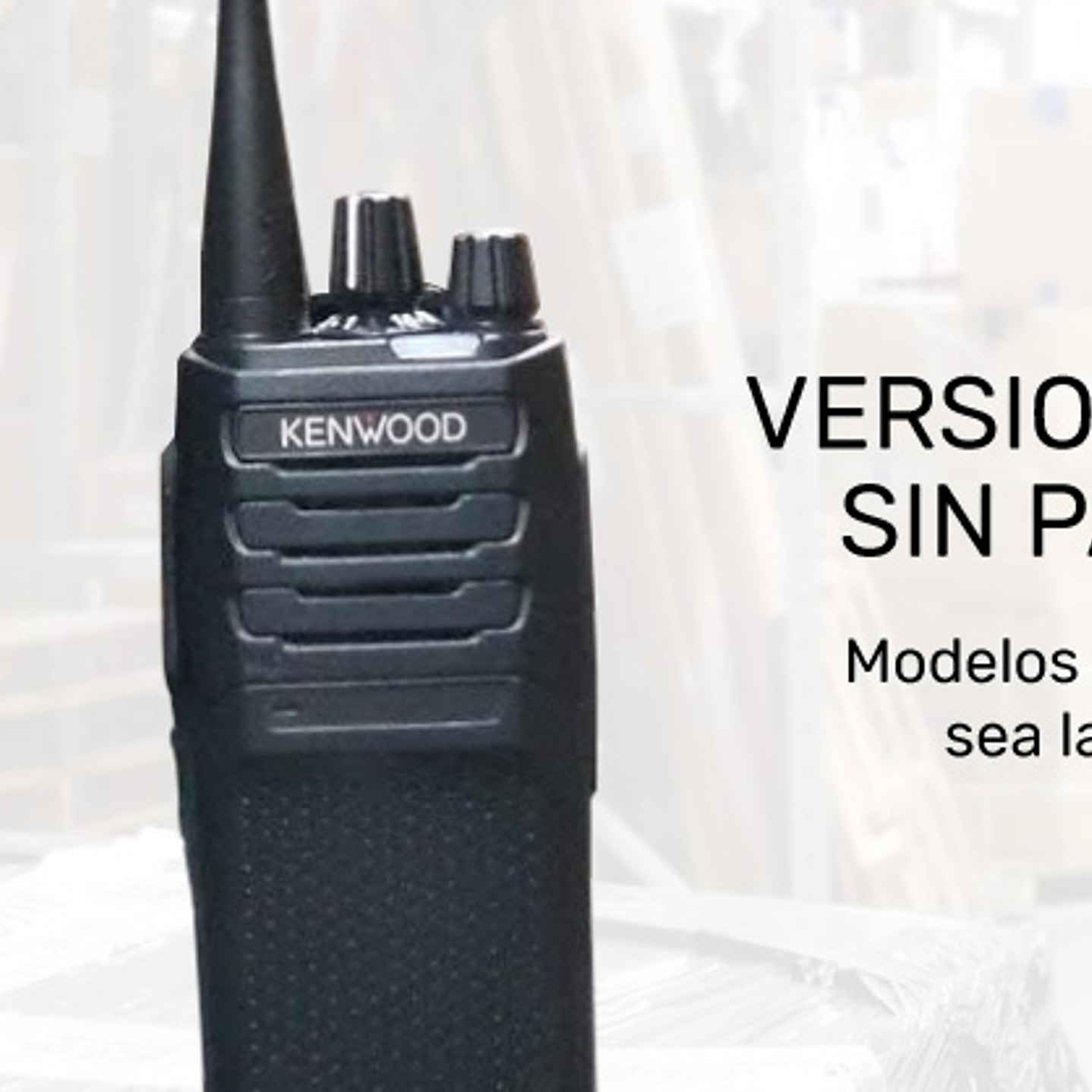 Kenwood NX-1300NK UHF2 450-520 MHz 64CH NXDN™ Analógico 5W Radio portátil digital NXDN™ y analógico, sin pantalla roaming, encriptación Precio con iva incluido 14