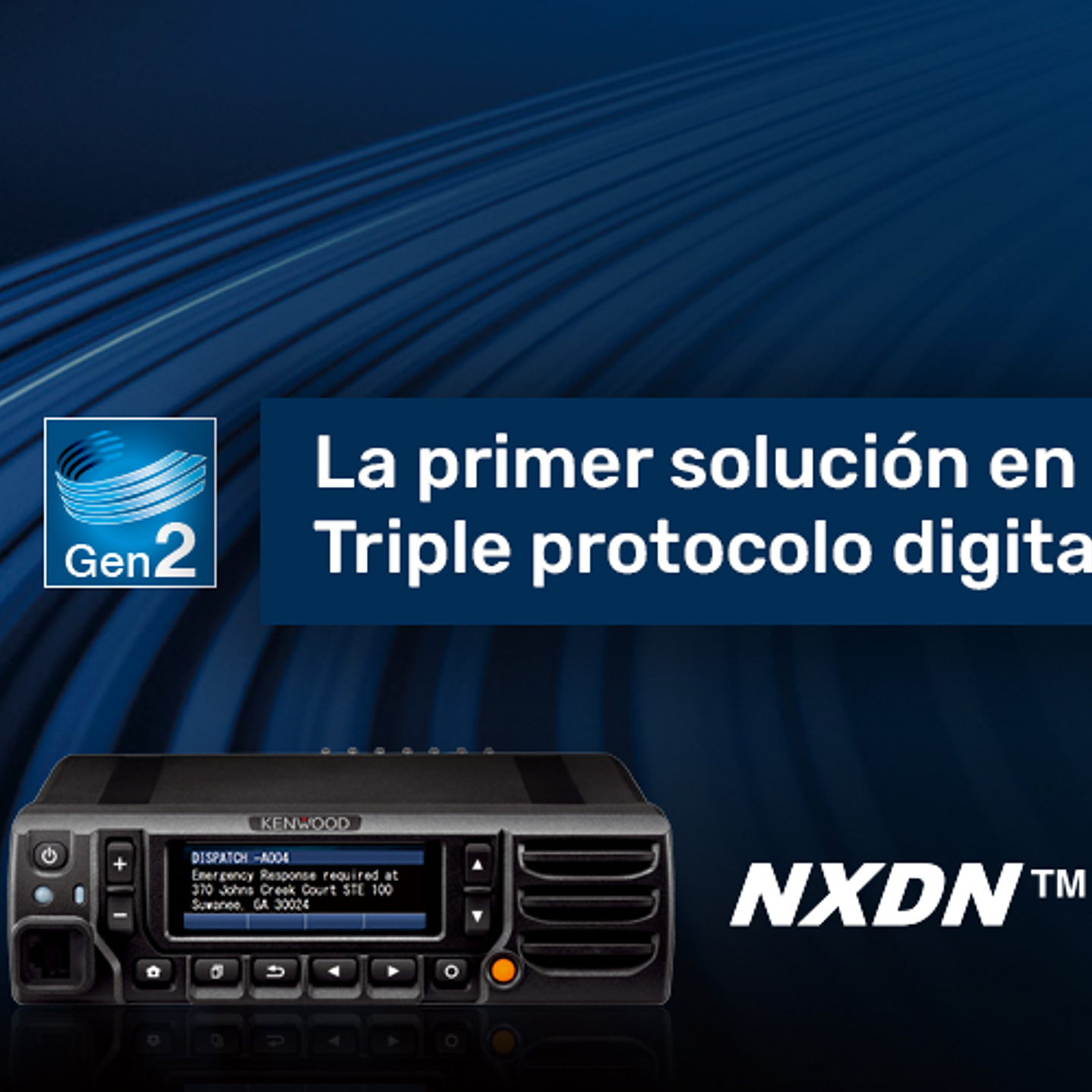 Kenwood NX-5200K3 VHF 136-174 MHz 1024CH Digital NXDN-P25-DMR-Analógico 6W Radio Multiprotocolo portátil GPS, MicroSD Con Pantalla y teclado completo Precio con iva incluido 15