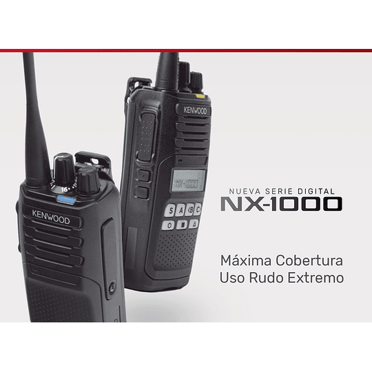 Kenwood NX-1300DK ISCK UHF 450-520MHz 260CH DMR Intrínseco 4W Radio portátil digital sin pantalla