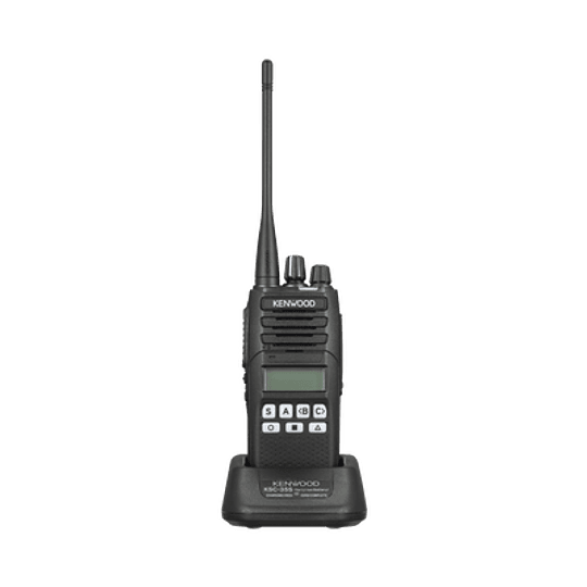 Kenwood NX-3220K2 ISC VHF 136-174 MHz 260CH Digital DMR o NXDN Intrínseco 5W Radio portátil análoga con pantalla y teclado medio, GPS, Bluetooth, IP67