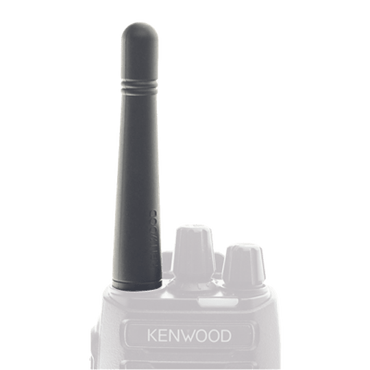 Kenwood KRA-23M UHF 440-490 MHz Antena stuby para portátiles de 80 mm