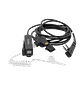 Kenwood KHS-8BL Micrófono - Audífono 2 cables con tubo acústico transparente y PTT para NX-1200 NX-1300 NX-3220 NX-3320 NX-240 NX-340 TK-2312 TK-3312 TK-2402 TK-3402 TK-2000 TK-3000 TK-3230 - Miniatura 1