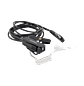 Kenwood KHS-8BL Micrófono - Audífono 2 cables con tubo acústico transparente y PTT para NX-1200 NX-1300 NX-3220 NX-3320 NX-240 NX-340 TK-2312 TK-3312 TK-2402 TK-3402 TK-2000 TK-3000 TK-3230 - Miniatura 3