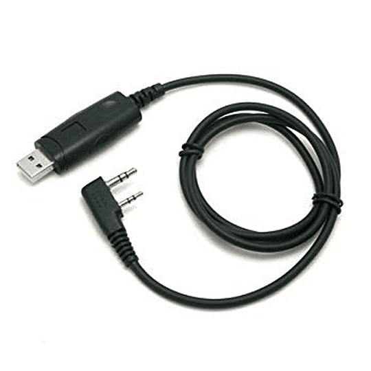 ﻿Kenwood KPG-22UM Cable de programación para equipos portátiles con entrada de audio de 2 pines.