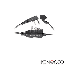 Kenwood KHS-26 Micrófono-audífono estándar para TK-2000 TK-3000 TK-3230 NX-1200 NX-1300 NX-3220 NX-3320 NX-240 NX-340 TK-2312 TK-3312 TK-2402 TK-3402
