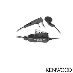 Kenwood KHS-26 Micrófono-audífono estándar para TK-2000 TK-3000 TK-3230 NX-1200 NX-1300 NX-3220 NX-3320 NX-240 NX-340 TK-2312 TK-3312 TK-2402 TK-3402