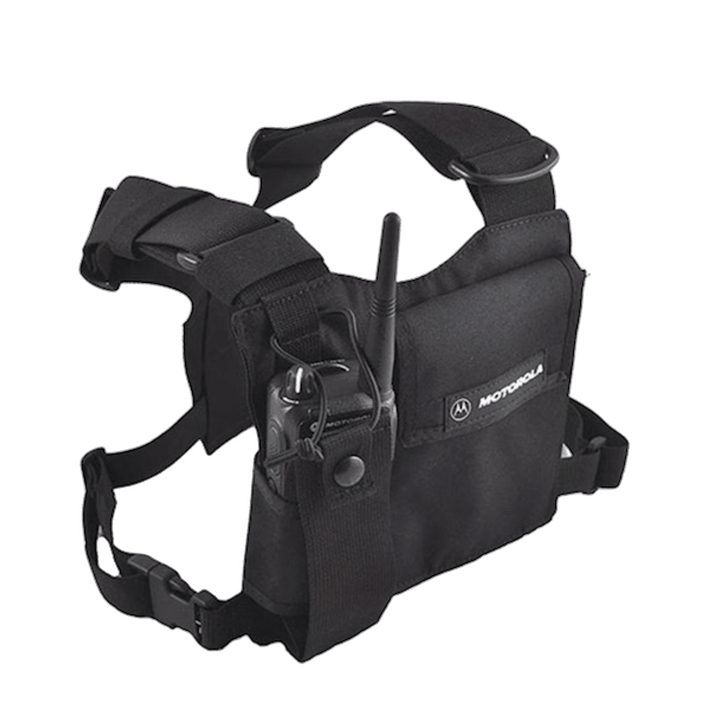 Motorola HLN6602 Pechera Universal con soporte de radio, lápiz y velcro de seguridad para DEP500/570e DGP5000/5000e 8000/8000e/4100/6100/6100+/EP450/DEP450/DEP250/R2/EP350/EP350MX Precio con iva inclu 1