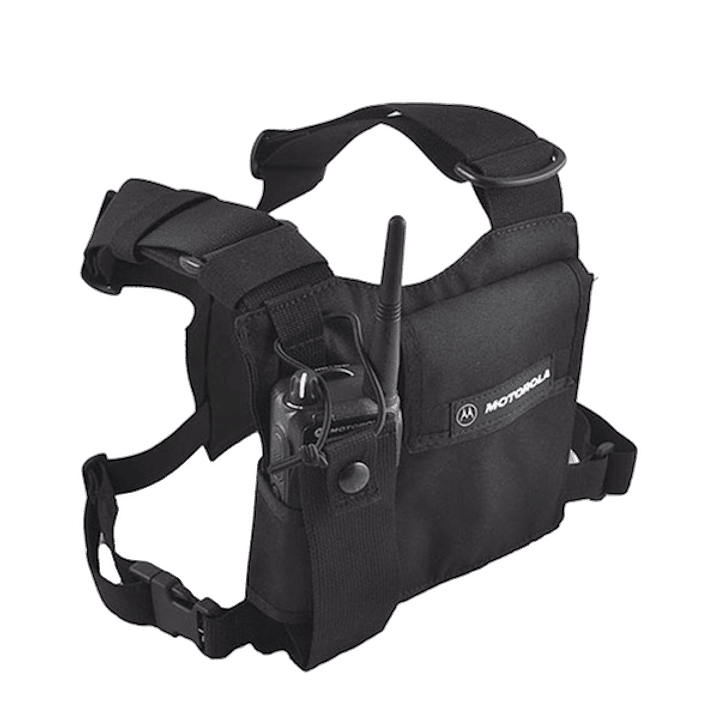Motorola HLN6602 Pechera Universal con soporte de radio, lápiz y velcro de seguridad para DEP500/570e DGP5000/5000e 8000/8000e/4100/6100/6100+/EP450/DEP450/DEP250/R2/EP350/EP350MX Precio con iva inclu 1