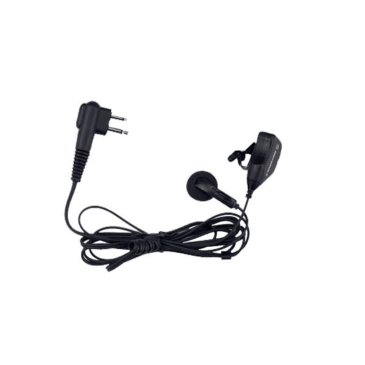 Motorola PMLN4294 Audífono y micrófono PTT de solapa para EP450 DEP450
