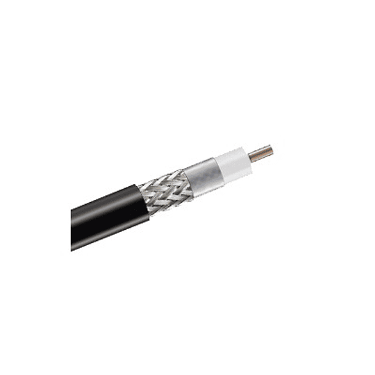 ANDREW / COMMSCOPE CNT-400, CNT ® Cable coaxial trenzado de 50 ohmios, variable, cubierta de PE negra (venta por metro)