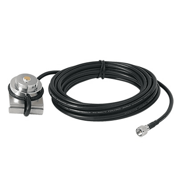 TRAM-BROWNING BR-311-MUHF montaje tapa maleta 3/4¨ NMO, 17´cable RG58A/U conector mini UHF macho 1