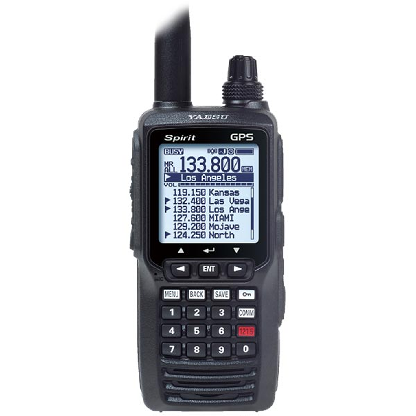 YAESU FTA-750L 200CH Radio de banda aérea IPX5 GPS Position Waypoint navigation VOR navigation ILS Navigation Display Precio con iva incluido 4