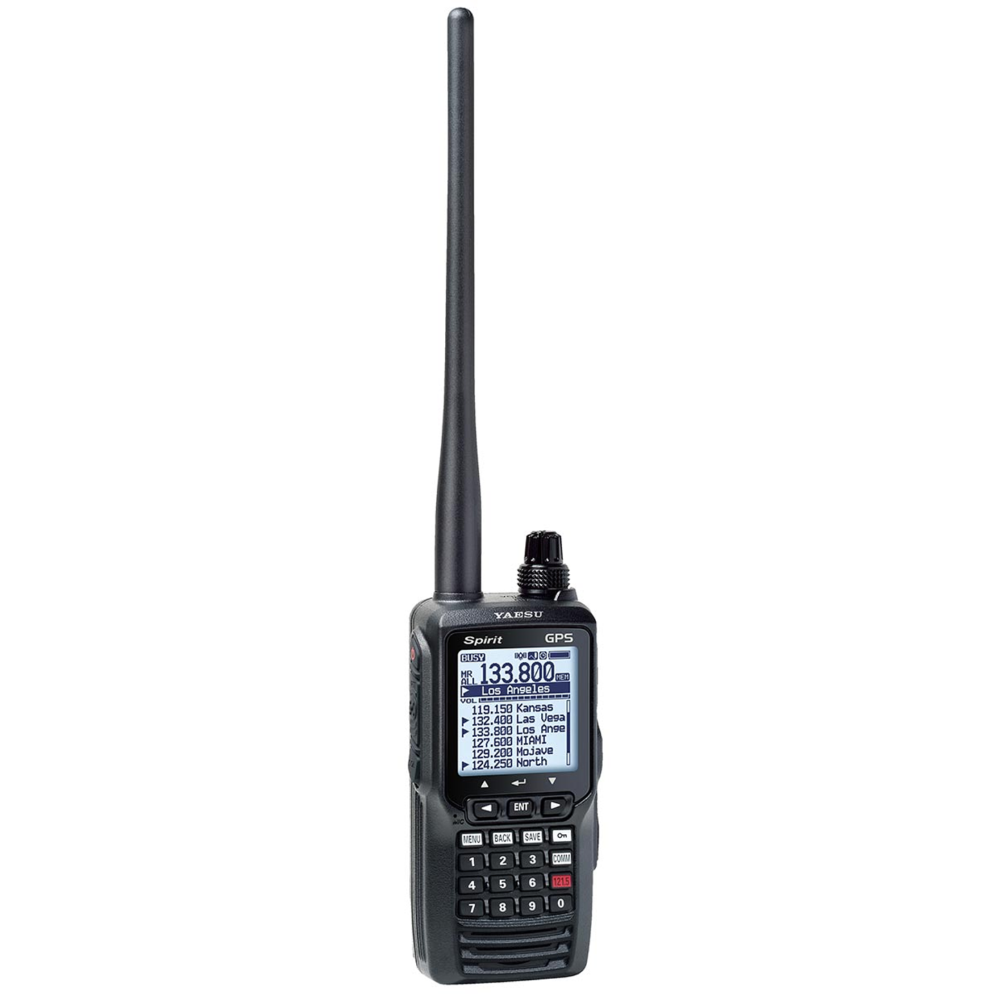 YAESU FTA-750L 200CH Radio de banda aérea IPX5 GPS Position Waypoint navigation VOR navigation ILS Navigation Display Precio con iva incluido 12