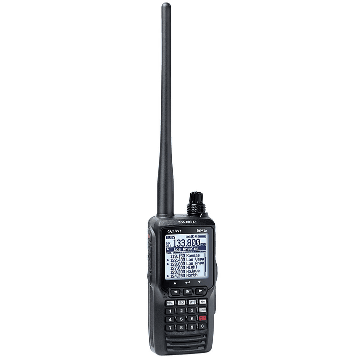 YAESU FTA-750L 200CH Radio de banda aérea IPX5 GPS Position Waypoint navigation VOR navigation ILS Navigation Display Precio con iva incluido 12