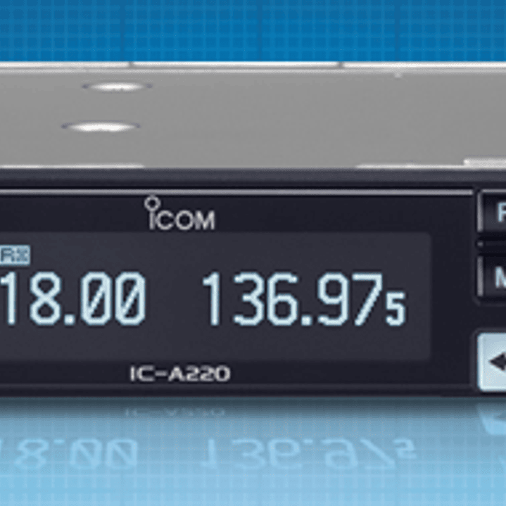 ICOM IC-A220 VHF 118.000 - 136.975 MHz 50CH 8W Radio móvil aéreo con kit de soporte de montaje Precio con iva incluido 5