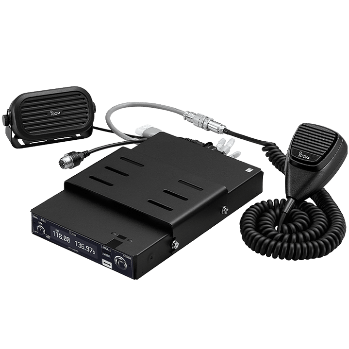 ICOM IC-A220 VHF 118.000 - 136.975 MHz 50CH 8W Radio móvil aéreo con kit de soporte de montaje Precio con iva incluido 8