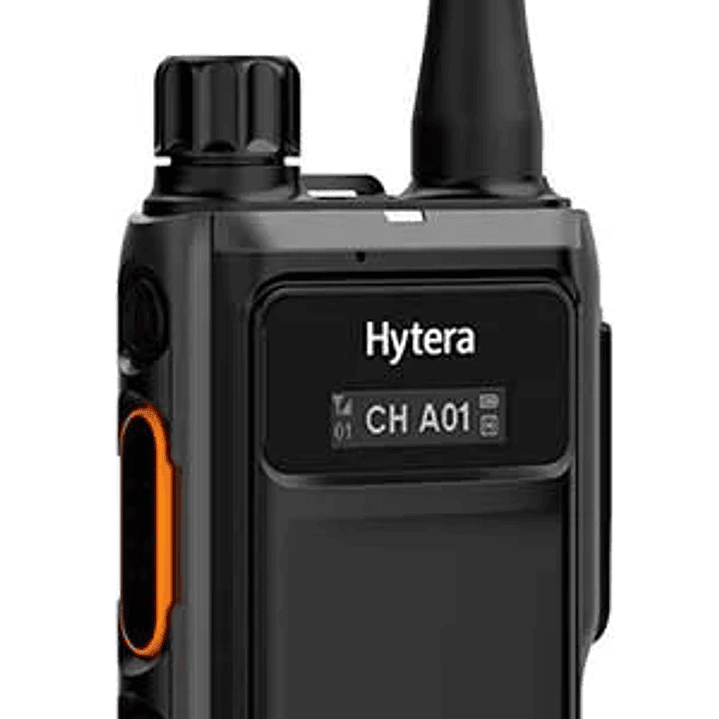 Hytera HP606 UHF1-2 400-520Mhz 1024CH Digital DMR Tier II y Analogico 4W Radio digital para industrias con Man Down, IP67, MIL-STD-810G, parlante anti magnético, pantalla OLED Precio con iva incluido 2