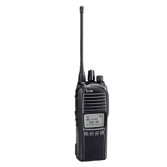 ICOM IC-F4261DS VHF 400-470MHz 512CH Analogico y Digital NXDN 5W Radio digital con GPS, IP67, 