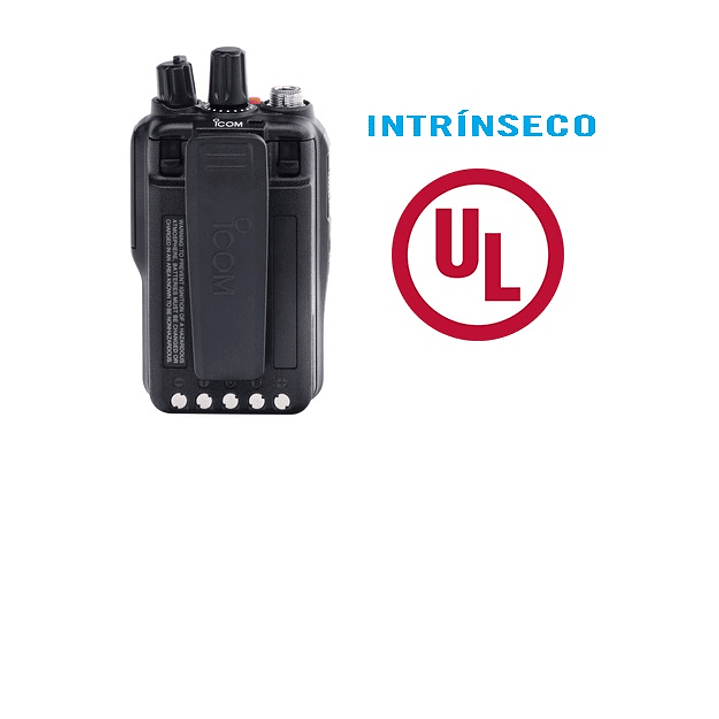 ICOM IC-F62D 21 UL UHF2 450-512 MHz MHz 512 canales Digital IDAS™ Intrinsically safe 5W Radio Approved UL Classifications Intrinsically safe 3