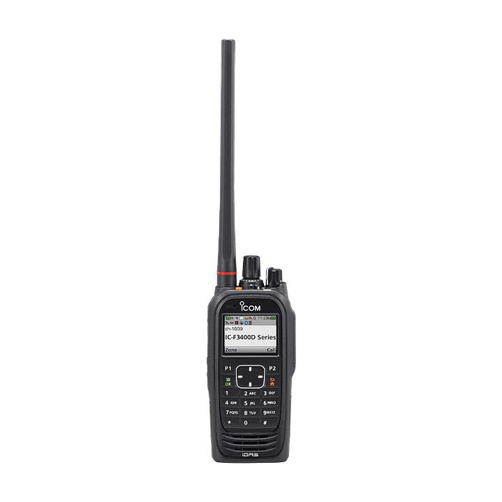 ICOM IC-F3400DT VHF 136–174 MHz 1024CH Digital IDAS™ NXDN dPMR 5W Radio digital Display with full DTMF keypad IDAS™ te lleva a un nuevo nivel de “inteligencia” 2