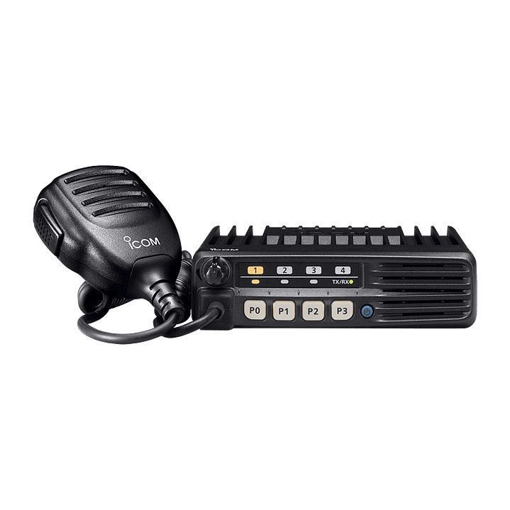 ICOM IC-F6013 UHF2 450-520 MHz 8CH Análogo 50W Radio Móvil Incluye micrófono, cable de corriente y bracket 3