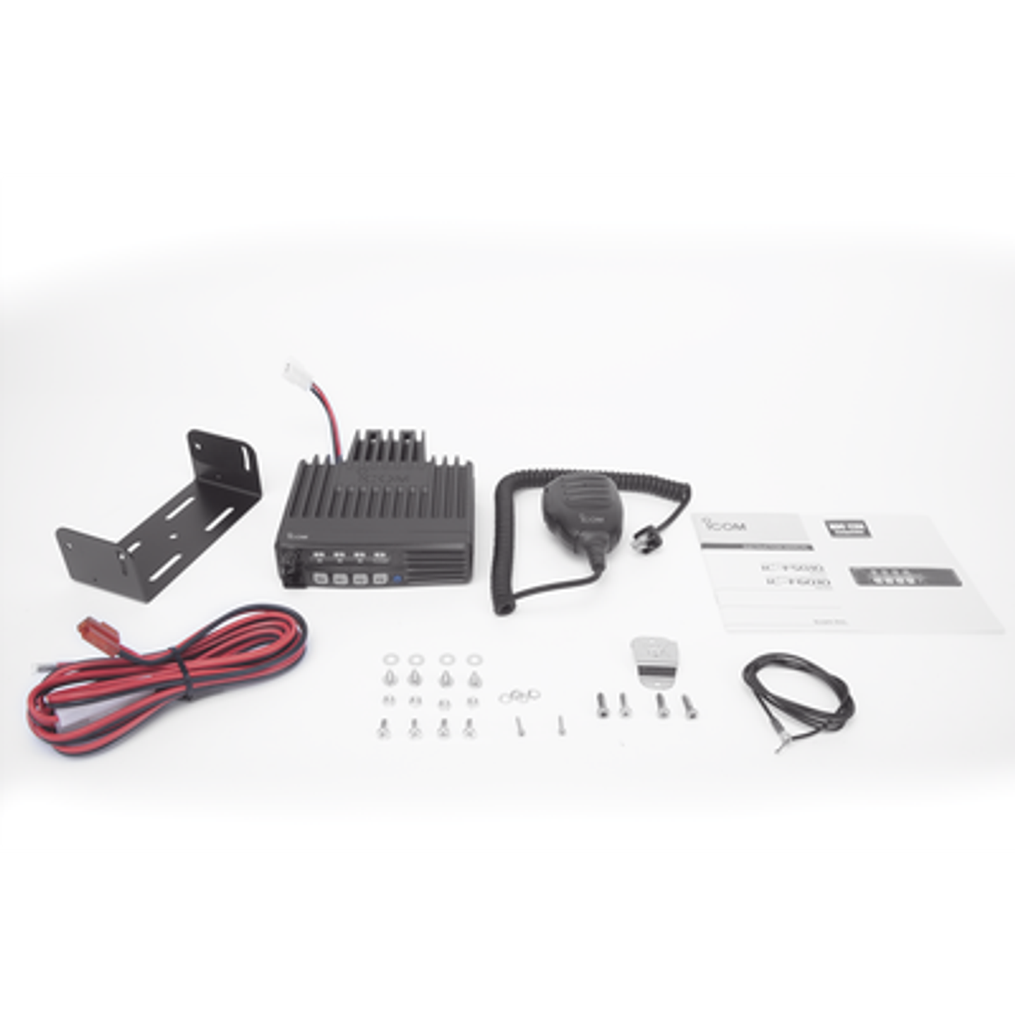 ICOM IC-F6013 UHF2 450-520 MHz 8CH Análogo 50W Radio Móvil Incluye micrófono, cable de corriente y bracket 11