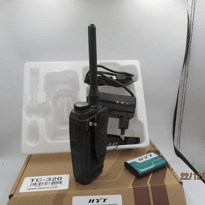 HYT TC-320 UHF1 400-470 MHz 16CH Analogico 2W Radio portátil análogo ¡Sencilla y Eficiente! Precio con iva incluido 30